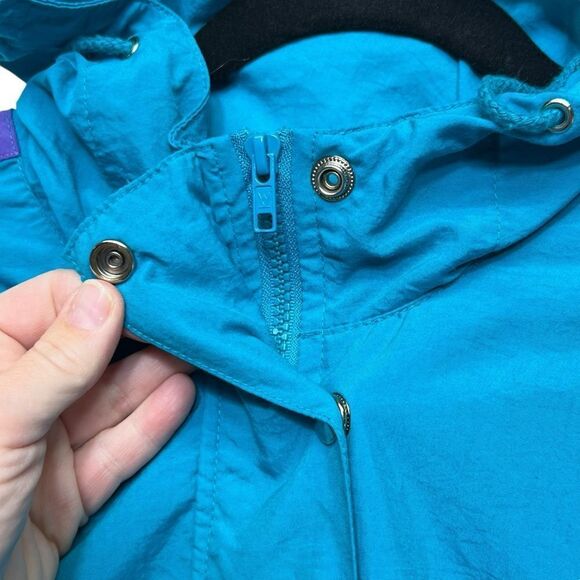 Vintage 1990s BAY WATERS windbreaker large - Picture 5 of 16